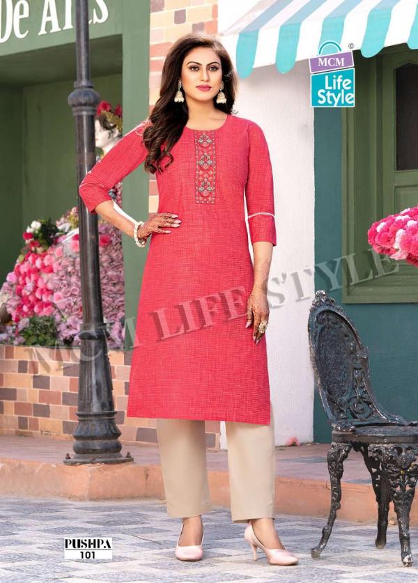 MCM Pushpa Mix – Straight Kurtis